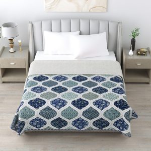 Pure Cotton Reversible Screen Printed Dohars 90*108
